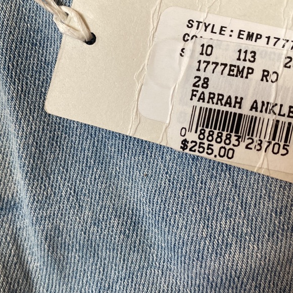 AG jeans. The Farrah Skinny Ankle. With tags! - Picture 3 of 4